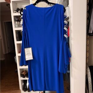 MSK Royal Blue Long Sleeve Dress